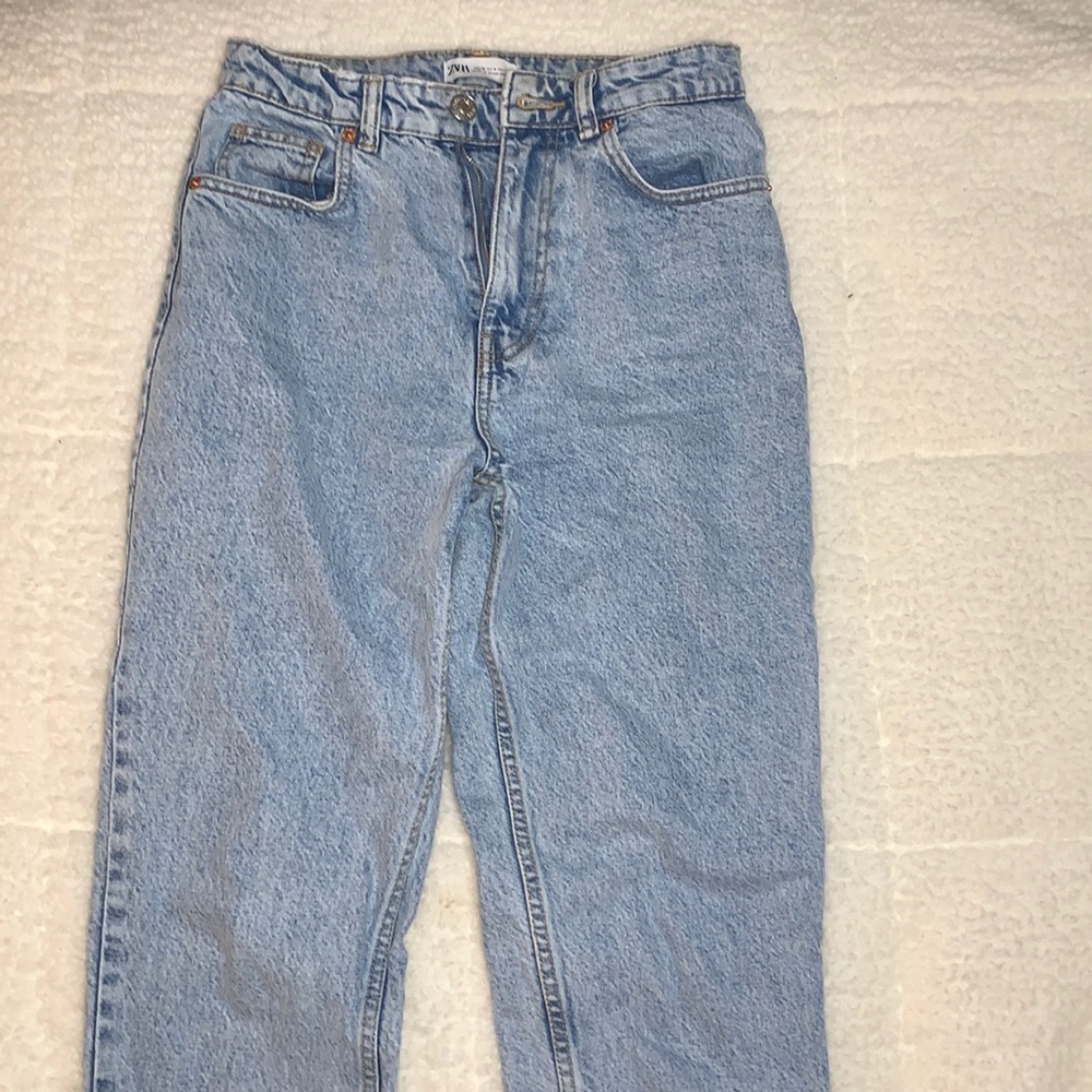 Zara mom jeans
